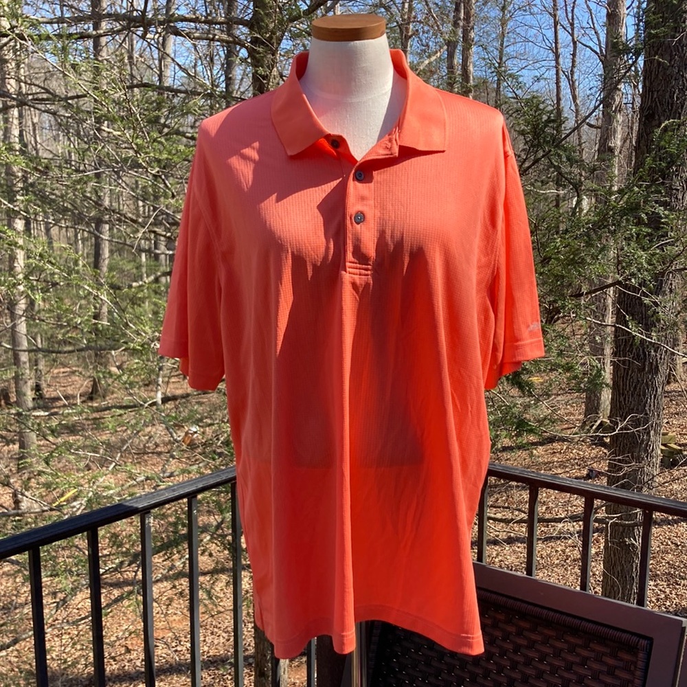 Izod Perform x Men’s Salmon top buttons sz XXL